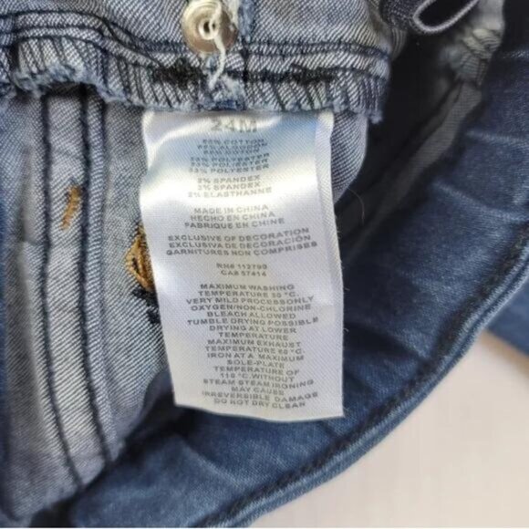 True Religion Blue Jeans Baby Girl Size 24M - Picture 5 of 6